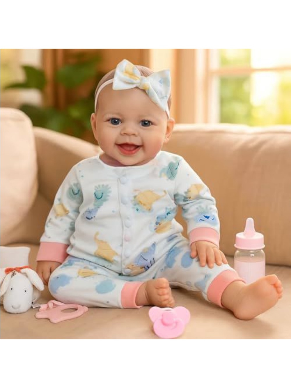Realistic looking baby doll